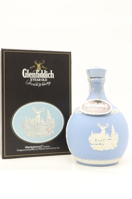 (1) Glenfiddich 21 Year Old in Wedgwood Decanter Single Malt Scotch Whisky, Speyside, 43% ABV (GB)