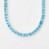 18ct White Gold, 30.00ct Blue Topaz 40cm Necklace