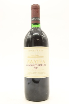 (1) 1985 Te Mata Estate Awatea Cabernets Merlot, Hawke's Bay