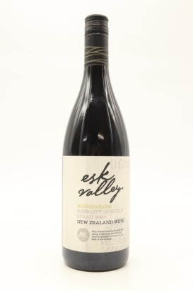 (1) 2007 Esk Valley Winemakers Reserve Syrah, Gimblett Gravels