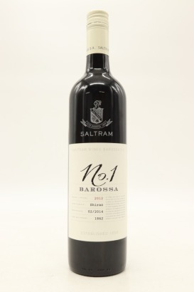 (1) 2012 Saltram No. 1 Barossa Shiraz, Barossa