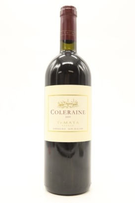 (1) 2009 Te Mata Estate Coleraine, Hawke's Bay [BC95]