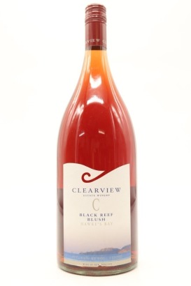 (1) NV Clearview Estate Black Reef Blush Rose, Hawke's Bay, 1500ml