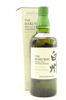 (1) The Hakushu Distiller's Reserve Single Malt Whisky, Japan, 43% ABV (GB)
