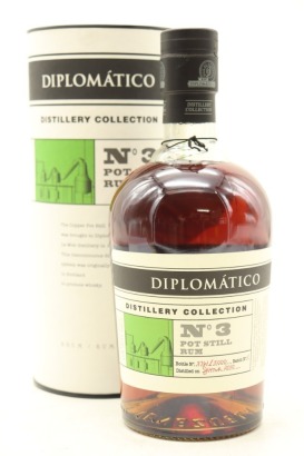 (1) Diplomatico Distillery Collection No.3 Pot Still Rum, 47% ABV (GB)