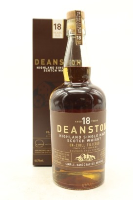 (1) Deanston Bourbon Cask 18 Year Old Single Malt Scotch Whisky, 46.3% ABV (GB)
