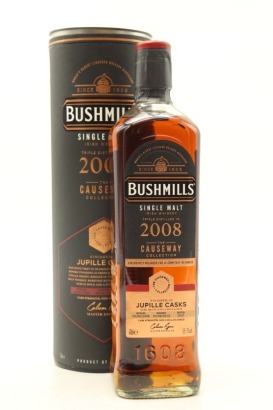 (1) Bushmills 2008 Jupille Cask Irish Whiskey, 55.1% ABV (GB)