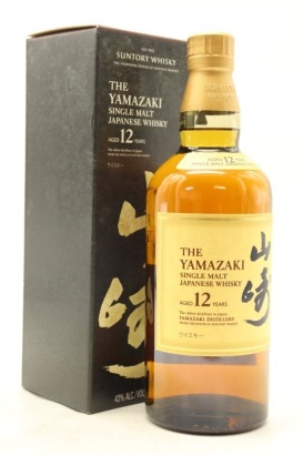 (1) Yamazaki 12 Year Old Japanese Single Malt Whisky, 43% ABV (GB)