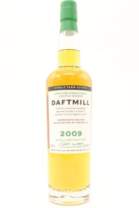 (1) 2009 Daftmill Summer Batch Release Single Malt Scotch Whisky, Lowlands, 46% ABV
