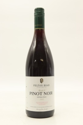 (1) 2003 Felton Road Block 3 Pinot Noir, Bannockburn