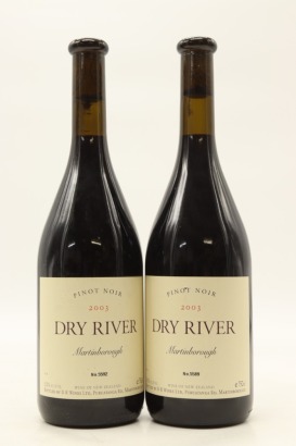 (2) 2003 Dry River Pinot Noir, Martinborough [BC95]