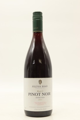 (1) 2001 Felton Road Block 3 Pinot Noir, Bannockburn