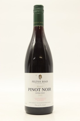 (1) 2002 Felton Road Block 5 Pinot Noir, Bannockburn
