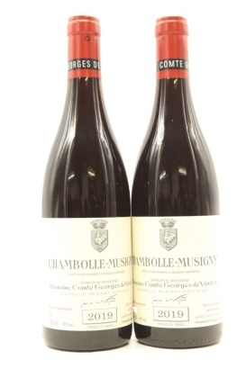 (2) 2019 Domaine Comte Georges de Vogue Chambolle-Musigny, Cote de Nuits
