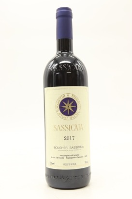 (1) 2017 Tenuta San Guido Sassicaia Bolgheri, Tuscany [JR17] [WE97] [WS95]