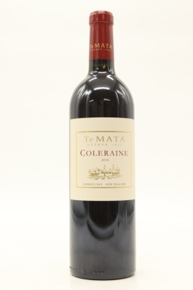 (1) 2018 Te Mata Estate Coleraine, Hawke's Bay
