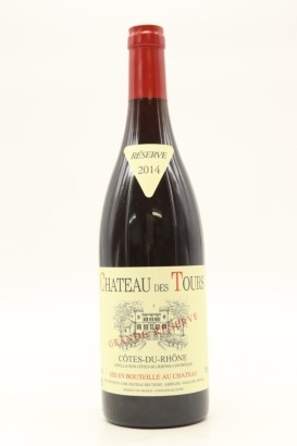 (1) 2014 Rayas Chateau des Tours Cotes du Rhone Grande Reserve, Rhone