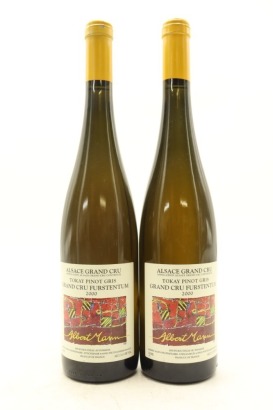 (2) 2000 Albert Mann Tokay Pinot Gris Furstentum, Alsace Grand Cru