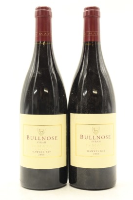 (2) 2000 Te Mata Estate Bullnose Syrah, Hawke's Bay