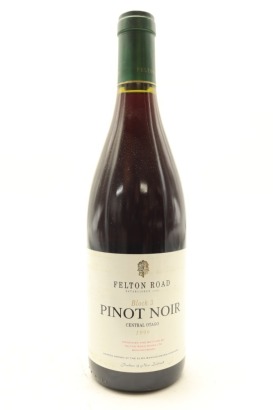 (1) 1999 Felton Road Block 3 Pinot Noir, Bannockburn