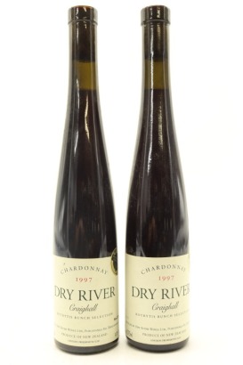 (2) 1997 Dry River Craighall Vineyard Chardonnay Botrytis Bunch Selection, Martinborough, 375ml