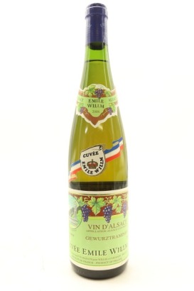 (1) 2006 Willm Gewurztraminer Cuvee Emile Willm, Alsace