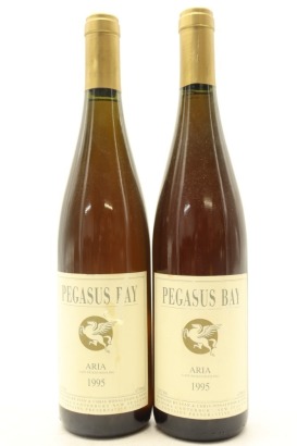 (2) 1995 Pegasus Bay 'Aria' Late Picked Riesling, Waipara