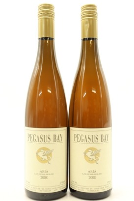 (2) 2008 Pegasus Bay 'Aria' Late Picked Riesling, Waipara
