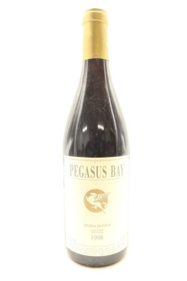 (1) 1998 Pegasus Bay Prima Donna Pinot Noir, Waipara