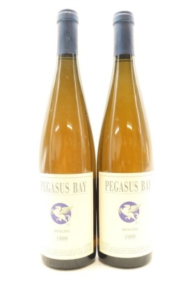 (2) 1999 Pegasus Bay Riesling, Waipara