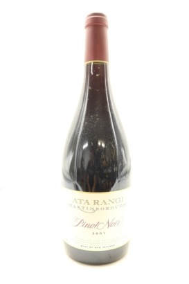 (1) 2001 Ata Rangi Pinot Noir, Martinborough