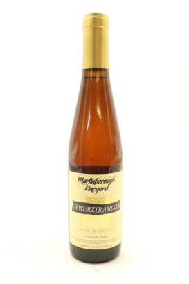 (1) 1995 Martinborough Vineyard Late Harvest Gewurztraminer, Martinborough, 375ml