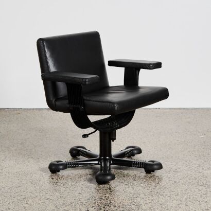 An Afra and Tobia Scarpa 'Mix' Office Chair for Molteni