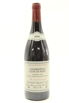 (1) 2008 Domaine Bruno Clair Chambertin-Clos de Beze Grand Cru, Cote de Nuits [JR16] [RP95]