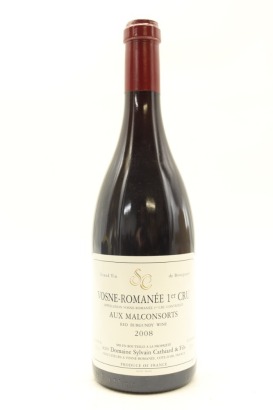 (1) 2008 Sylvain Cathiard Aux Malconsorts, Vosne-Romanee Premier Cru [JR17]