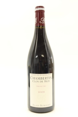 (1) 2008 Alain Burguet Chambertin Clos de Beze Grand Cru, Cote de Nuits
