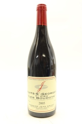 (1) 2005 Domaine Jean Grivot Les Boudots, Nuits-Saint-Georges Premier Cru