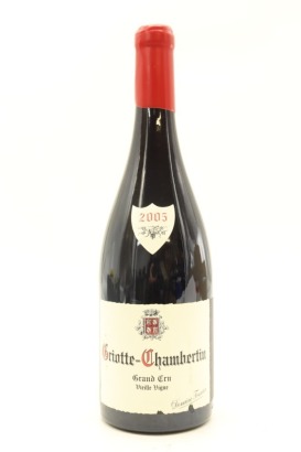 (1) 2005 Domaine Fourrier Griotte-Chambertin Grand Cru Vieille Vigne, Cote de Nuits [JR17.5]