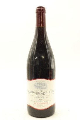 (1) 2005 Frederic Esmonin Chambertin Clos-de-Beze Grand Cru, Cote de Nuits