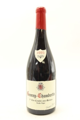 (1) 2005 Domaine Fourrier La Combe Aux Moines Vieilles Vignes, Gevrey-Chambertin Premier Cru [JR17.5]