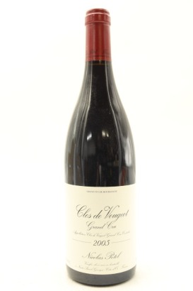 (1) 2005 Maison Nicolas Potel Clos de Vougeot Grand Cru, Cote de Nuits