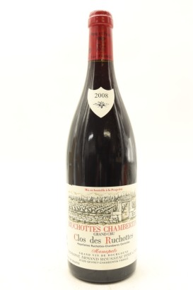 (1) 2008 Domaine Armand Rousseau Pere et Fils Ruchottes-Chambertin Grand Cru 'Clos des Ruchottes' Monopole, Cote de Nuits [JR18.5]