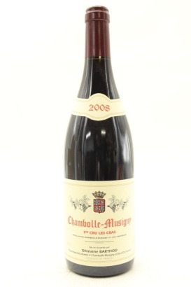(1) 2008 Domaine Ghislaine Barthod Les Cras, Chambolle-Musigny Premier Cru [JR17]