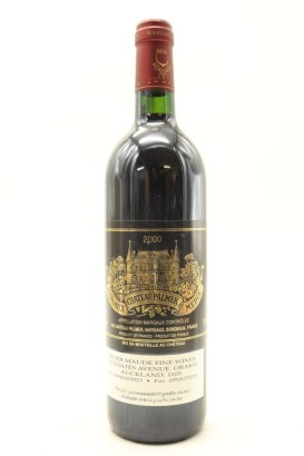 (1) 2000 Chateau Palmer, Margaux [JR18.5] [WE94]