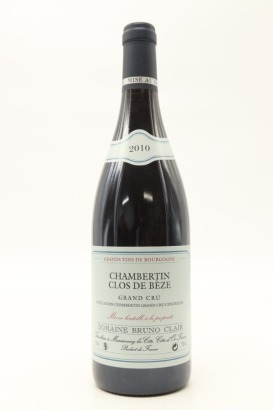 (1) 2010 Domaine Bruno Clair Chambertin-Clos de Beze Grand Cru, Cote de Nuits [JR18.5] [WE96]