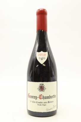 (1) 2010 Domaine Fourrier La Combe Aux Moines Vieilles Vignes, Gevrey-Chambertin Premier Cru [JR17.5]