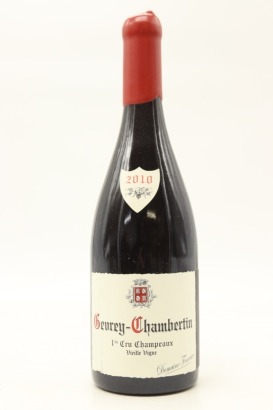(1) 2010 Domaine Fourrier Champeaux Vieilles Vignes, Gevrey-Chambertin Premier Cru