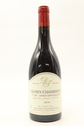 (1) 2010 Domaine Dupont-Tisserandot Lavaut Saint-Jacques, Gevrey-Chambertin Premier Cru [WS93]