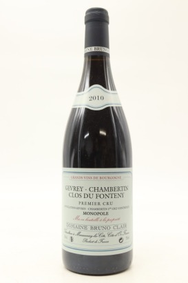 (1) 2010 Domaine Bruno Clair Clos du Fonteny Monopole, Gevrey-Chambertin Premier Cru [WE94]