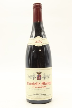 (1) 2010 Domaine Ghislaine Barthod Les Baudes, Chambolle-Musigny Premier Cru [JR16]